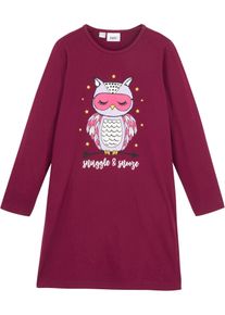 Lapset Tyttöjen yöpaita, petrooli, 116/122, 100% puuvilla, bonprix