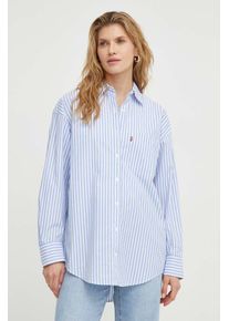 Levi's camasa din bumbac femei, cu guler clasic, relaxed