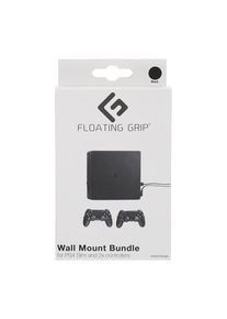 FLOATING GRIP PlayStation 4 Slim Wall Mount Bundle - Black - Accessories for game console - Sony PlayStation 4