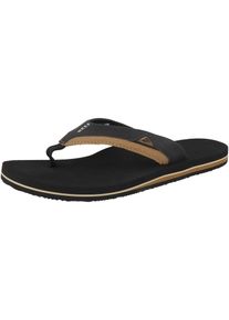 Reef Chinelos de dedo 'Cushion Dawn' em preto