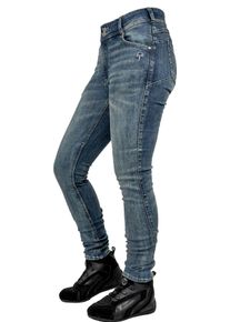 Bull-IT Heron Slim, jeans femmes , couleur: Bleu , taille: Court 38