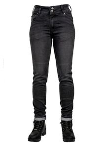 Bull-IT Raven Slim, jeans femmes , couleur: Noir , taille: Court 34