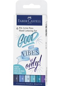 Faber-Castell - India ink Pitt Artist Pen Lettering (6 pcs) (267123)