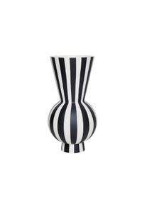 OYOY Living - Toppu Vase Round - Black&White