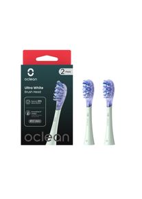 OCLEAN opzetborstel Ultra Wit - Groen, set van 2