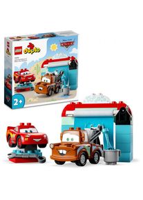 LEGO DUPLO - Distractie la spalatorie cu Fulger McQueen si Bucsa 10996, 29 piese