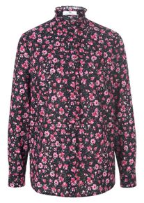 Peter Hahn - Blouse van 100% katoen, zwart, Maat 36, katoen
