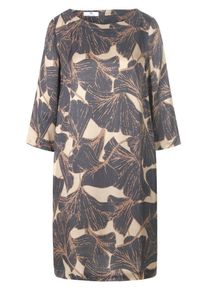 Peter Hahn - Jurk met 3/4-mouwen, beige, Maat 36, viscose