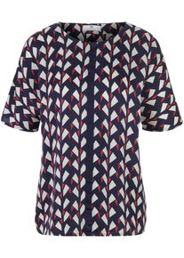 Peter Hahn - Blouse, blauw, Maat 36, viscose
