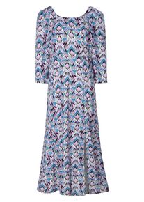 Uta Raasch - Jurk met 3/4-mouwen, multicolour, Maat 38, viscose