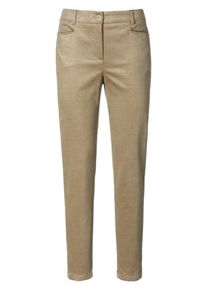 Slim Fit-fijncordbroek pasvorm Sylvia Peter Hahn beige