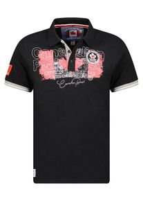 Canadian Peak Poloshirt "Kutteak" zwart - 74% | Maat: M |