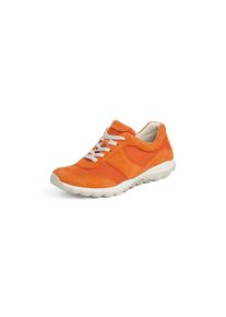 Gabor Sneakers kalfssuèdeleer Rollingsoft oranje