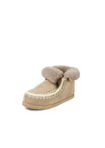 Lammfell-Hausschuh Pia Shepherd beige