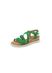 Sandalen geitensuèdeleer. Gabor Comfort groen