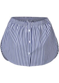 Peter Hahn - Blousezoom met elastische band, blauw, Maat 001, katoen