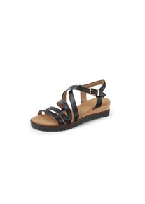 Sandalen schaapsnappaleer Gabor Comfort zwart