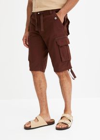 Bermuda cargo Regular Fit - marron - taille 44 - 100% coton - bonprix