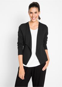 Blazer en jersey - noir - taille 40 - Viscose - bonprix