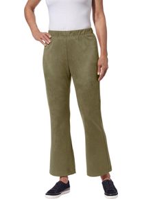Dames Bootcut broek olijf Maat 38