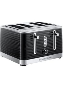 Russell Hobbs Inspire 24381 4-Slice Toaster - Black, Black