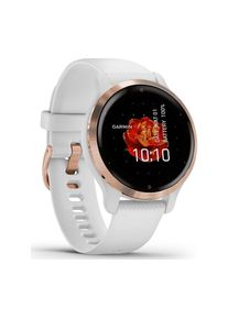 Garmin Venu 2S - Rose Gold & White, Gold