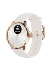 Withings ScanWatch Light Hybrid Smart Watch - Rose Gold, 37 mm, Gold