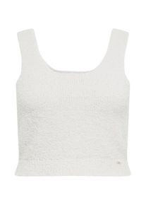 River Island Plus Dames Gebreide top 'FLUFFY' wit XXXL-4XL