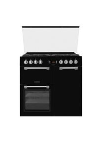 LEISURE CC90F531K 90 cm Dual Fuel Range Cooker - Black, Black