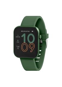 REFLEX ACTIVE Series 12 Smart Watch - Green, Silicone Strap, Green