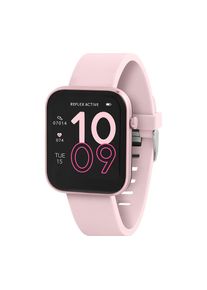 REFLEX ACTIVE Series 12 Smart Watch - Pink, Silicone Strap, Pink