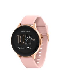 REFLEX ACTIVE Series 14 Smart Watch - Rose Gold & Pink, Silicone Strap, Gold