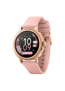 REFLEX ACTIVE Series 25 Smart Watch - Rose Gold & Pink, Silicone Strap, Pink