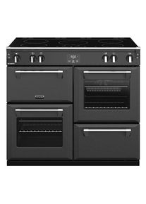 STOVES ST Richmond S1000Ei MK22 Electric Induction Range Cooker - Anthracite & Chrome, Silver