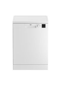 Beko DVN04X20W Full-size Dishwasher - White, White