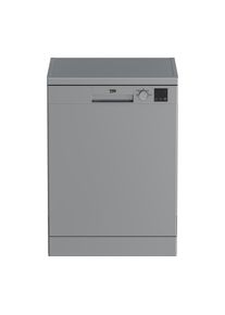 Beko DVN04X20S Full-size Dishwasher - Silver, Silver