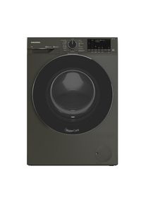 Grundig FiberCatcher GW78941FG Bluetooth 9 kg 1400 Spin Washing Machine - Graphite, Silver