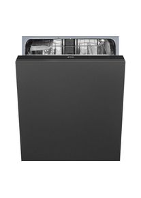 Smeg DID211DS Full-size Fully Integrated Dishwasher - Black, Black