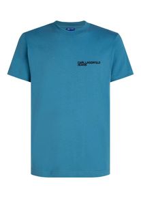 KARL LAGERFELD JEANS T-Shirt ' Logo Slim-Fit ' Homme bleu taille XS