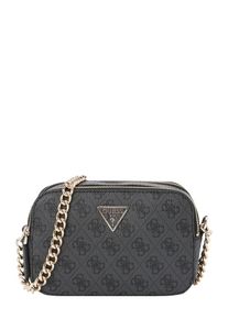 Guess Dames Schoudertas 'NOELLE' antraciet / zwart One Size