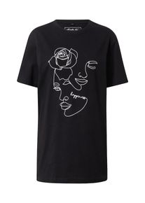 Merchcode T-shirt 'One Line Rose' Femme noir taille XS