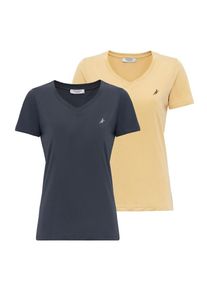 Moxx Paris T-shirt Femme bleu, jaune taille XXL