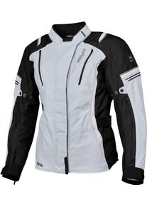 GERMOT Aria, veste textile imperméable pour femmes , couleur: Gris Clair/Noir , taille: 48