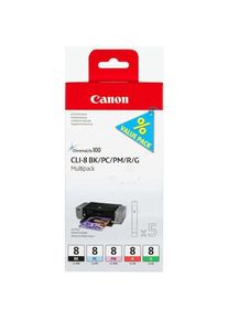 Canon Mustepatruuna MultiPack Bk,PC,PM,R,G. 5-pack