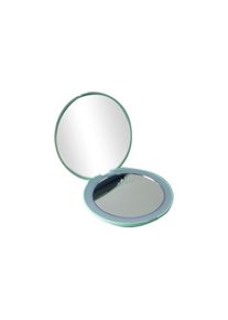 Miroir de maquillage Double face miroir led miroir cosmétique Double face pliable lampe à led miroir de charge usb Vert Rapanda