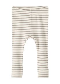 name it Legginsy 'NBNBani' dla chłopców ecru / ciemny beż Rozmiar 50