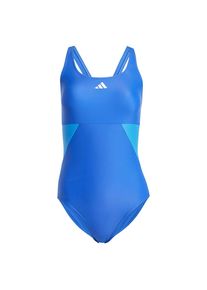 adidas Performance Športové jednodielne plavky Ženy modrá / svetlomodrá / biela S