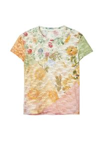Desigual Tricou Femei verde, portocaliu, Mărimea S