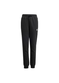 adidas originals Broek 'Trefoil Essentials' zwart / wit 128