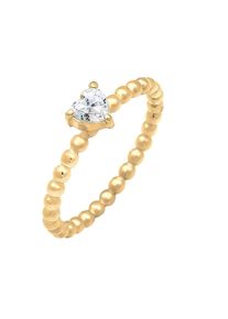 Elli - Anello di Fidanzamento in Cristallo di Zirconio a Cuore in argento sterling 925 AnElli 1 pieces female
